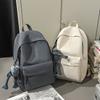 Schoolbag Backpack Men's 1011 Simple Large-capacity Travel Bag Women's Casual Tooling Style Junior High School High School Student Schoolbag