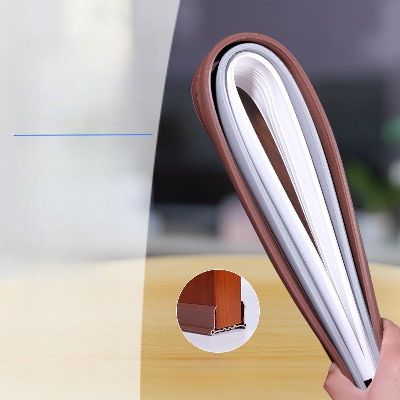 1PC 96cm/37.79inch Door Bottom Sealing Strip Windproof PVC Door Draft Stopper Anti Collision Dustproof Draught Excluder Door