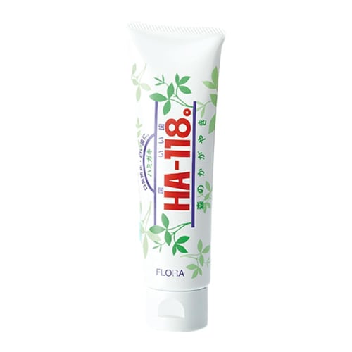 Flora HA-118 140g Natural Toothpaste, 100% Naturally Derived, Whitening, Periodontal Disease, Baby, Cavity Prevention, Plaque Removal, Bad Breath, Tar