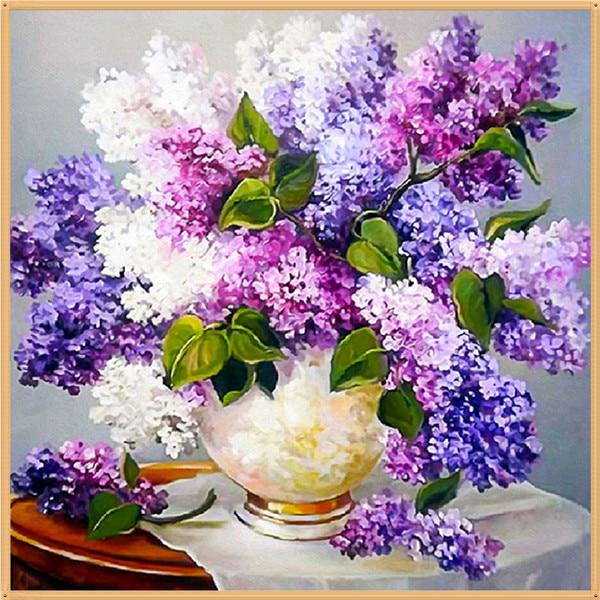 5D DIY Diamant Malerei Cartoon Tier Blume Diamant bestickt Teil Runde Strass Kreuzstich