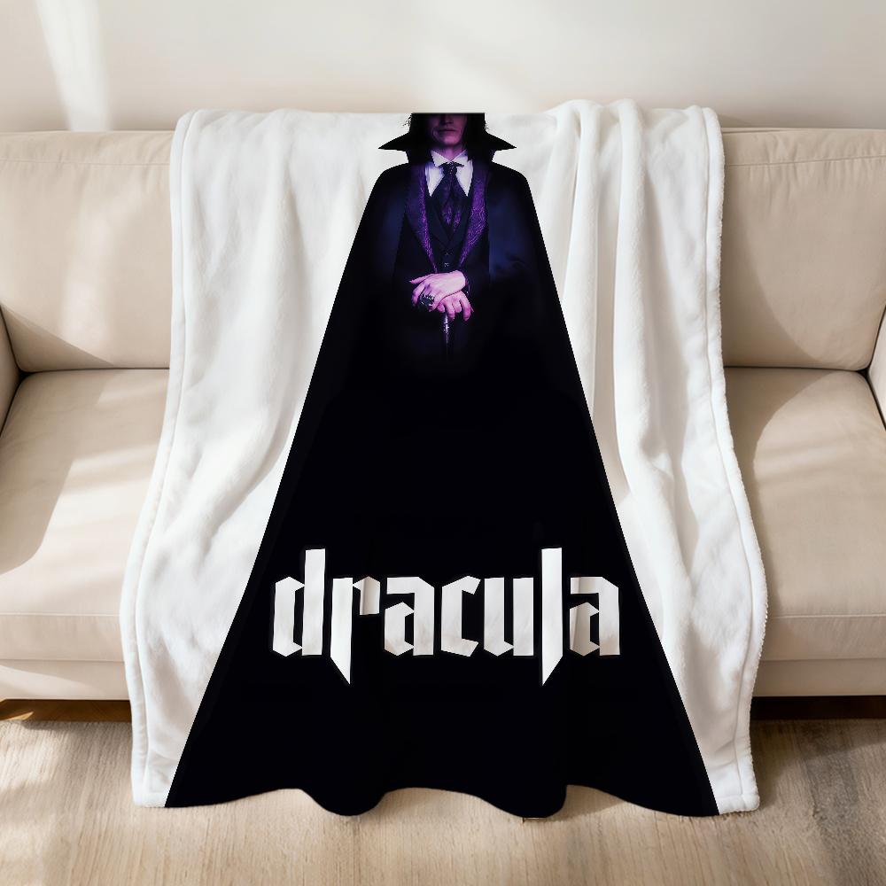 Horror Movie D-Dracula A Love Tale Flannel Soft Warm Plush Blanket For Sofa Living Room Pet Hogar Bedroom Gift Home Car Portable