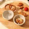 Cute Bakery-Themed Ceramic Small Dish – Baguette and Bread Plate for Restaurant or Home Use