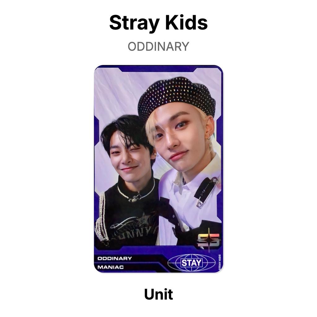 Stray Kids ODDINARY Official Photocard