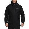 Adidas Outdoor Windproof Breathable Waterproof Sports Long Sleeve Hooded 3 In 1 Jacket Men Jacket Black IP0738