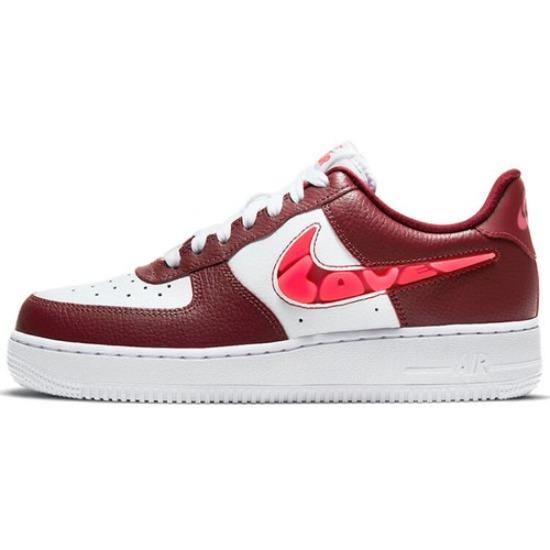 Nike Air Force 1 Low Dark Red/Red/White - CV8482-600