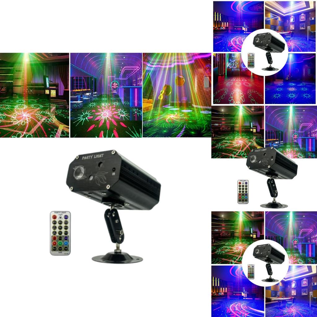 Mini Laser Light Ktv Party Lighting With Sound Control For Indoor Dance Venues