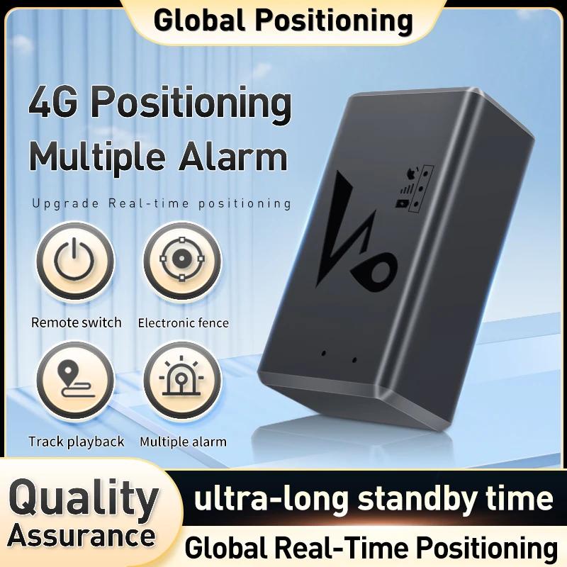 Q8 4G GPS Car Locator Mini Locator Vehicle Tracker GPS Tracker Elderly/Children Car Alarm Tracking Device Multi-Scenario Locator