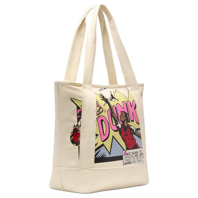 Jordan Cotton Tote Bag, Shopping Bag, Shoulder Bag, Handbag Unisex Beige Jordan HQ7243-799