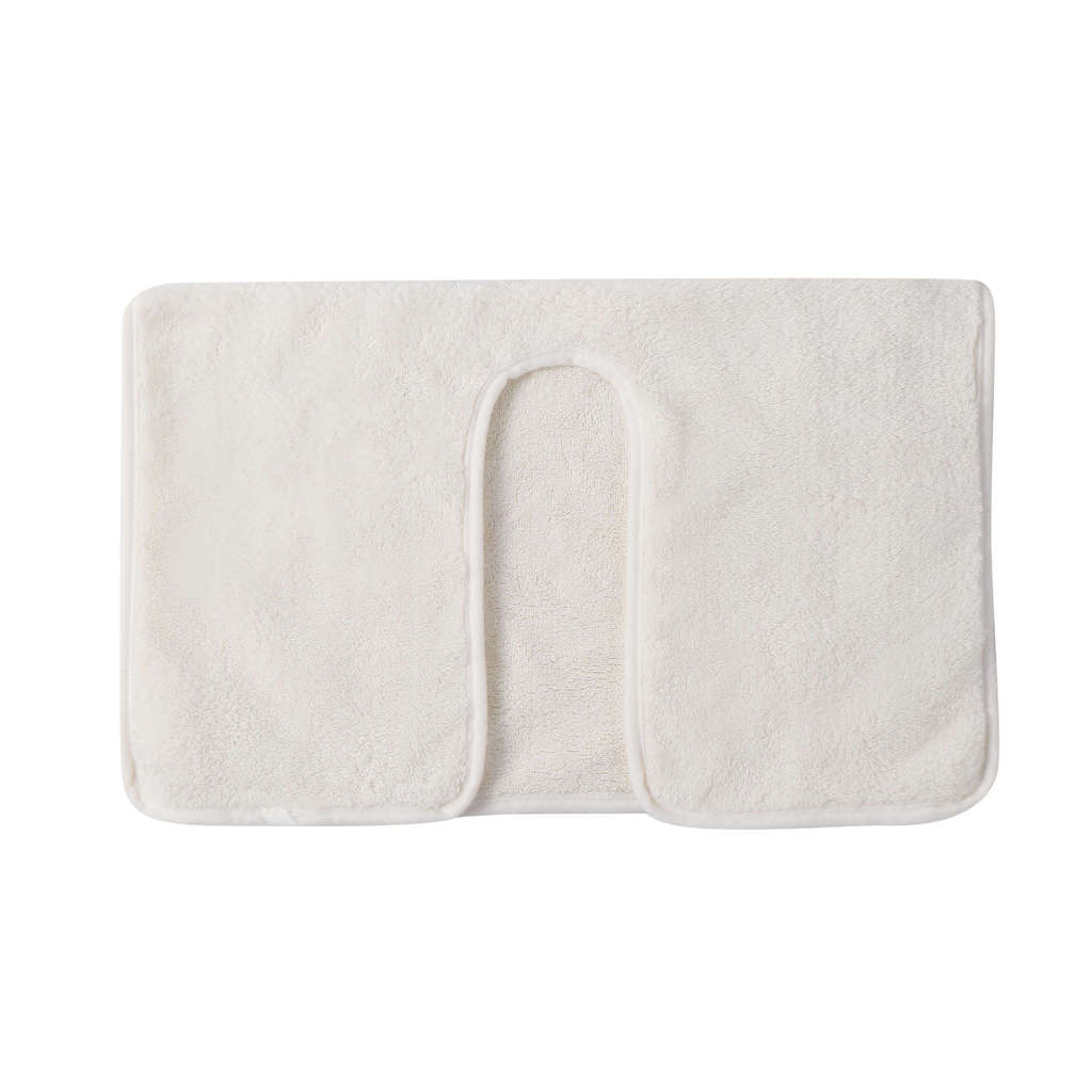 Coral Fleece Clinic Towel For Hairdressing And Beauty With Custom Logo And High Absorbency белый