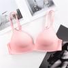 Seamless Japanese-Style Sleep & Sports Bra – No-Rim, Gathered, Anti-Exposure Design
