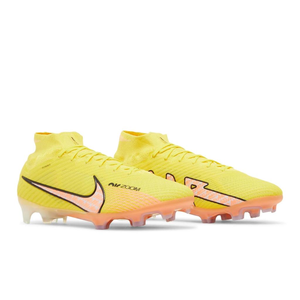 Nike Zoom Mercurial Superfly 9 Elite FG 'Lucent Pack' (Unisex) Yellow Strike / Barely Grape / Coconut Milk / Sunset Glow Soccer Shoes DJ4977 780