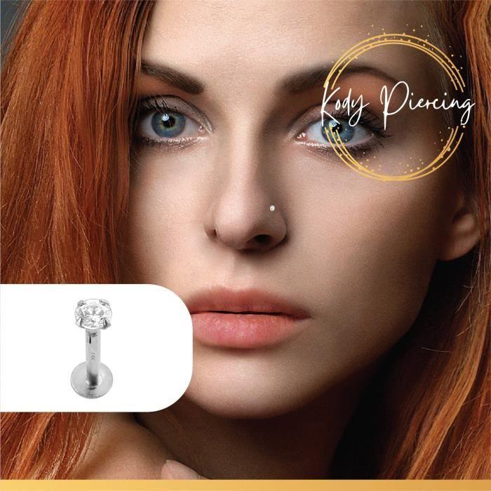 

KODY PIERCING Labret Золото 14 карат и бриллиант 2 мм