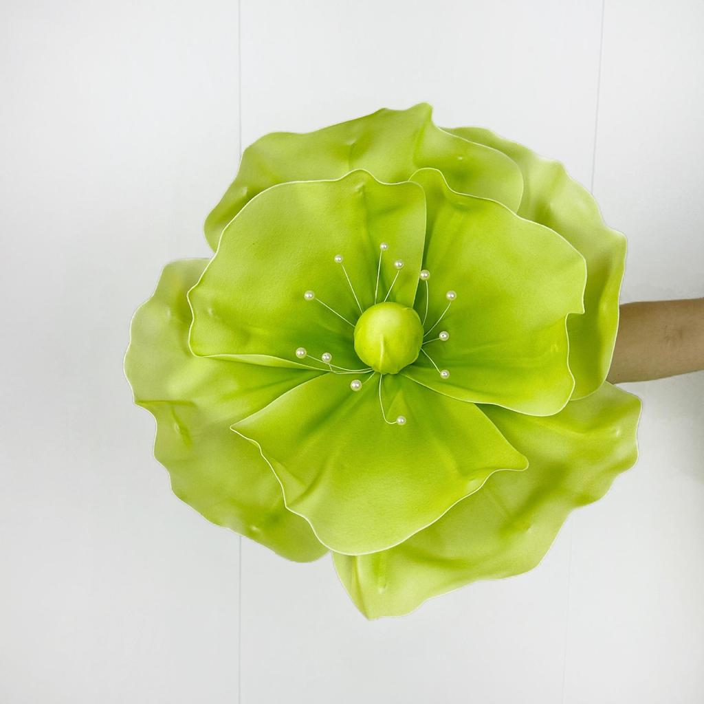 Large Poppy Paper Flower Art Stand for Weddings & Displays