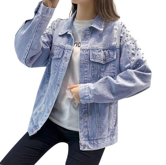 half jean jacket