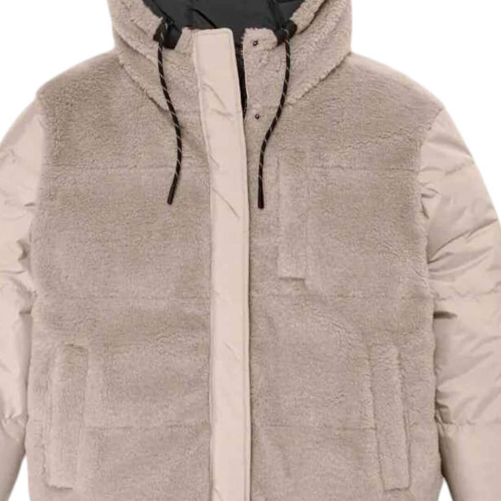 UGG Reversible Solid Color Zip-Up Long Sleeve Jacket Women Jackets Black 1158699-BKP