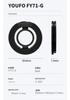 Dual-Sided MagSafe Magnetic Phone Holder with Aluminum Alloy Ring Stand