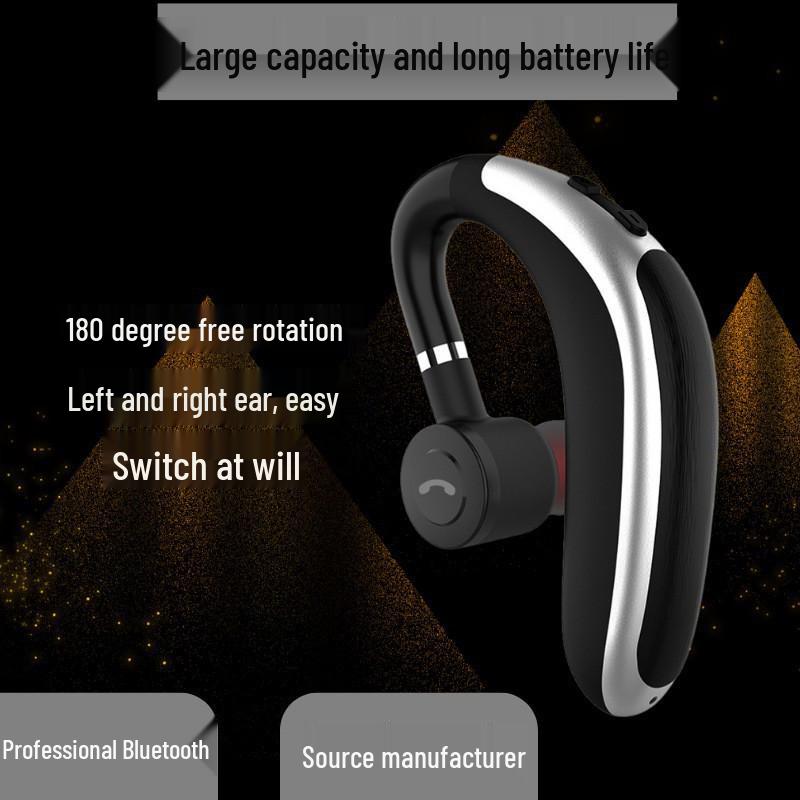 K20 Bluetooth Ear Hook Earbuds with Super Long Battery Life for Sports and Driving