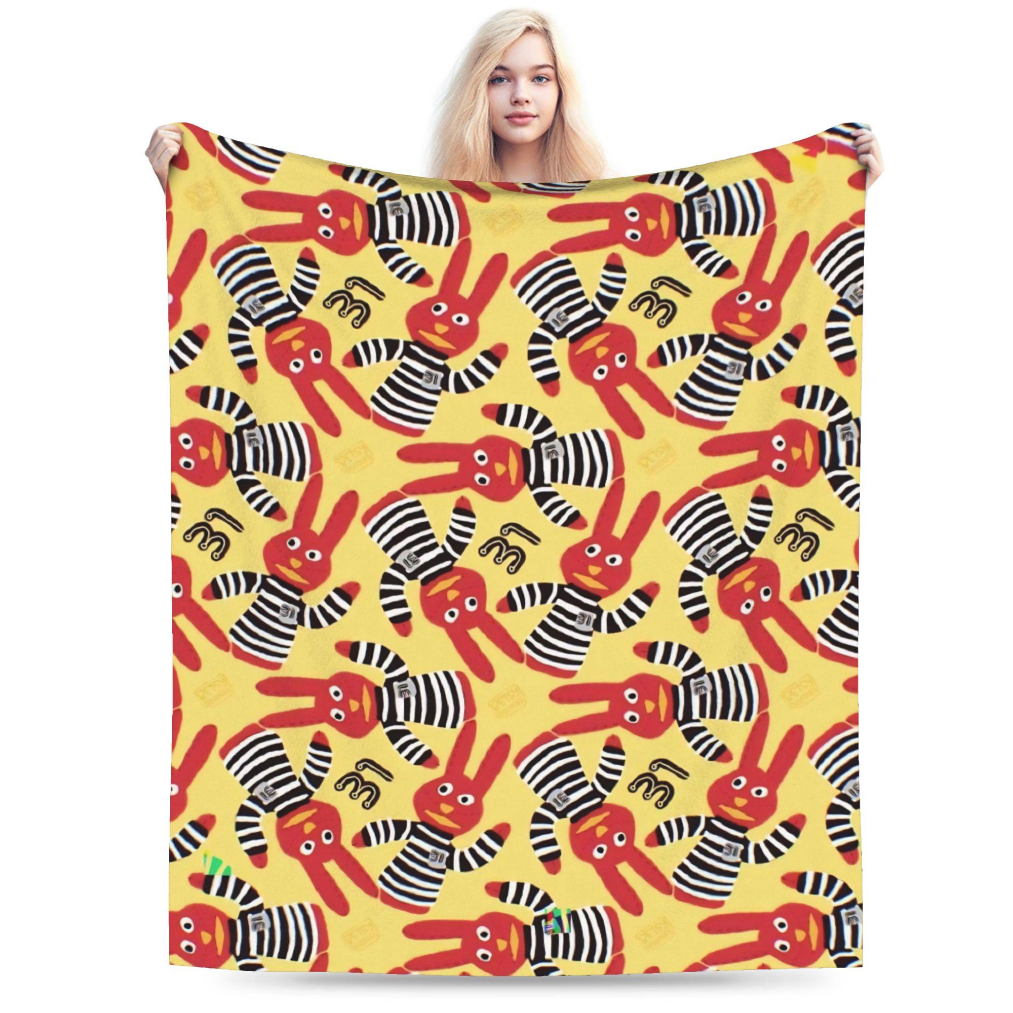 

Juan Carlos Bodoque 31 Minutos Blankets Fleece Decoration Chilean Comedy Breathable Soft Throw Blanket for Home Couch Bedspread 75x90cm