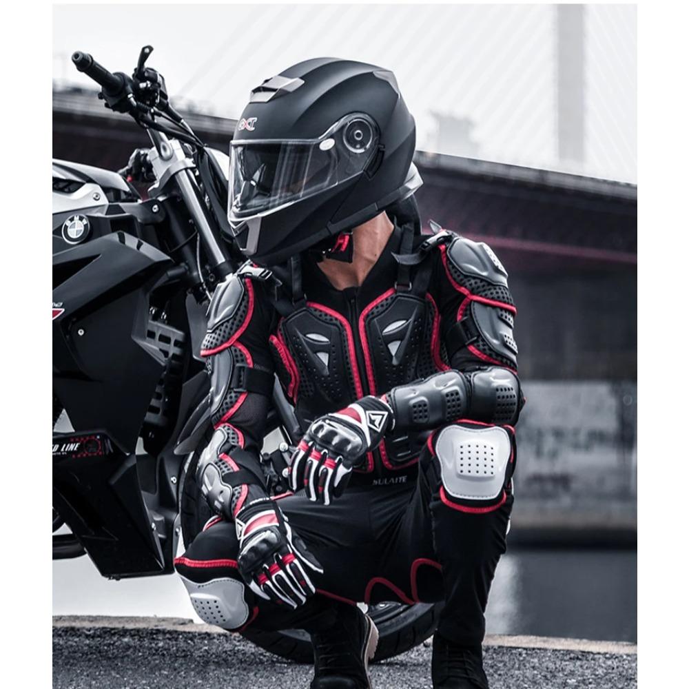 Newest Motorcycle Body Armor Clothing Net Clothes Blue Red Motorbike Jacket Protection Summer ATV OFF ROAD Motocross Safty Guard
