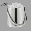 Champagne Ice Bucket Stainless Steel with Lid Double-Wall Insulated Wine Cooler 1.4/2/3L Large Capacity Rust-Proof Barrel for Bars Hotels