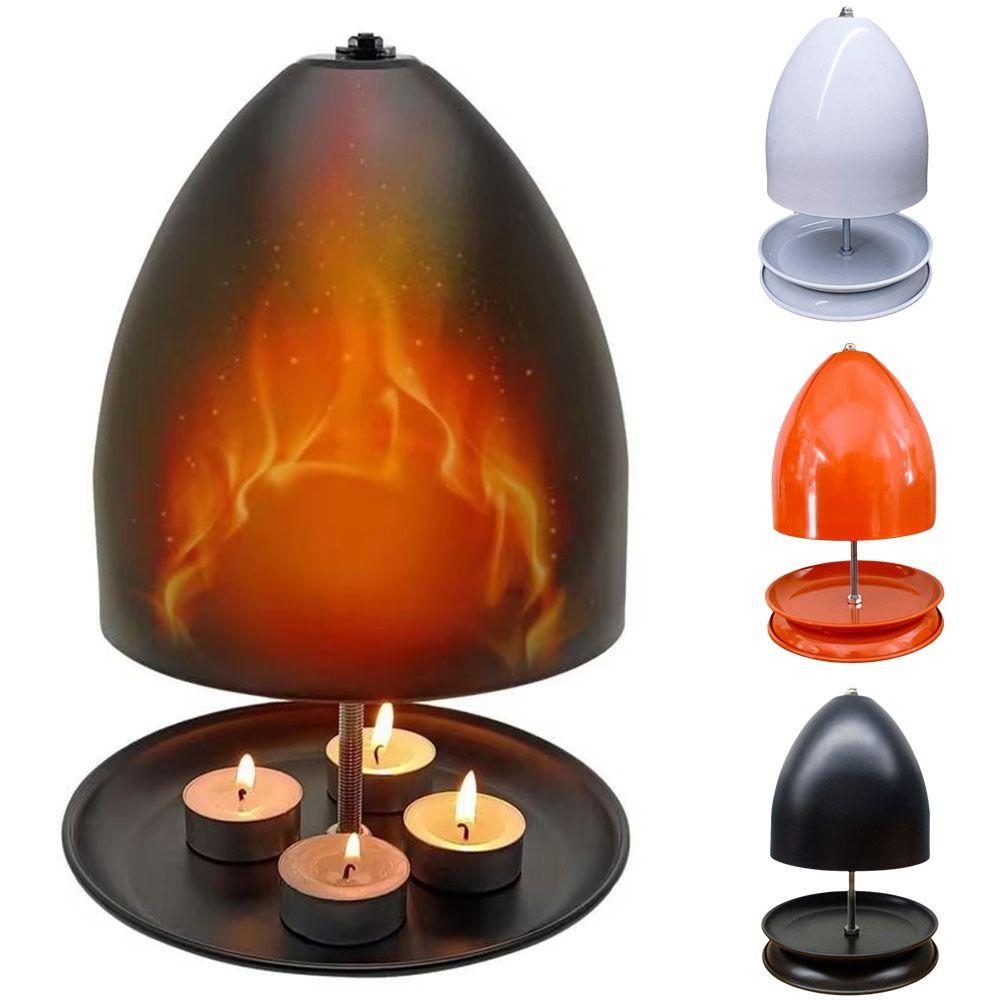 Schnellheizende Teelichtkerzenheizung Metall-Teelicht-Ofenhalter Geschenke Handwärmer für Zuhause Büros