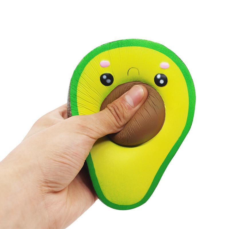 Avocado Stress Relief Toy With Soft Pu Material For Relaxation And Giftgiving
