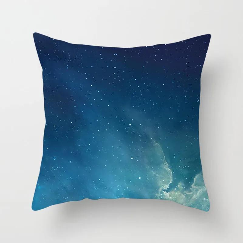 Himmel Landschaft Gedruckter Kissenbezug Wohnzimmer Sofa Dekoration Bett Zuhause Kissenbezug