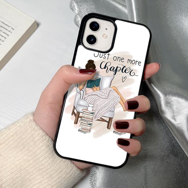 Read More Books Phone Case for iPhone 17 Air 16 15 14 12 13 PLUS 11 PRO MAX Back Cover Fundas