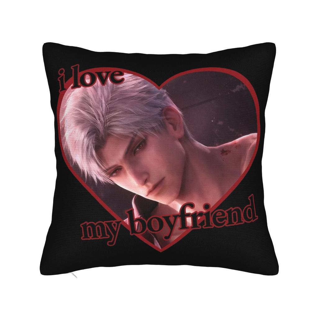 Girl Dinner Sylus Love and Deepspace Pillowcase Printed Polyester Cushion Cover Gift Pillow Case Cover Home Square 45X45cm
