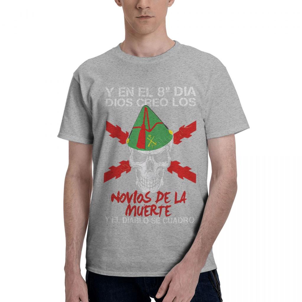 Spanish Legion 100 Cotton Casual Breathable Confortable Totoro Funny Mens TShirts Funny Shirt