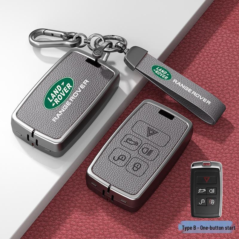 Land Rover Schlüsseltasche: Passend für neuen Range Rover Sport, neuen Defender, Discovery 5 - Schutzhülle für Autoschlüssel für Männer & Frauen