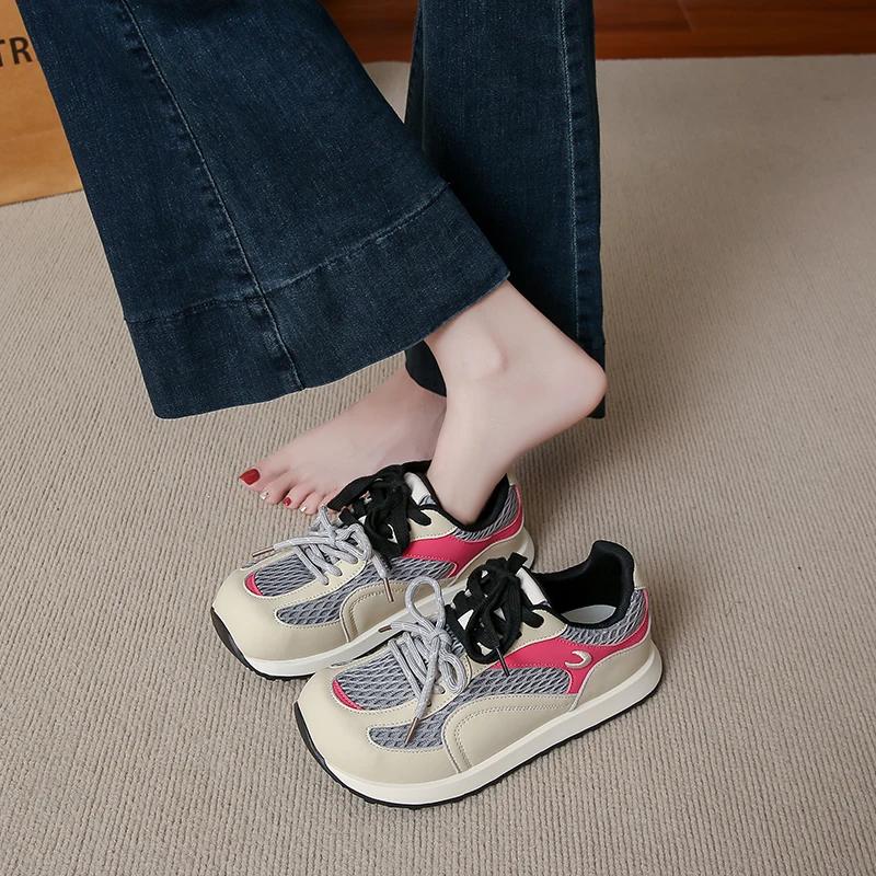Fashion 2025 New Breathable Mother's Canvas Casual Shoes Fashion Summer Women's Cloth Shoes Comfortable Lightweight Women Sports Shoes