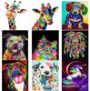 DIY Full Diamond Painting 5D Colored Animal Avatar Point Diamond Cross Stitch, Modern Decorative Painting