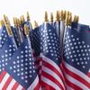 Small American 4x6 Inch Flags-50 Pack On Stick, Handheld American Flag/US Flag On Stick, for 4th of July Decorations, Patriotic Decorations, Party