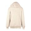 Women's Long Sleeve Hooded Zipper Solid Color Loose Foam Warm Coat Winter