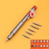 Pen Shape Pocket Mini Screwdriver with 6 Double End Bits Repair Tools Kit