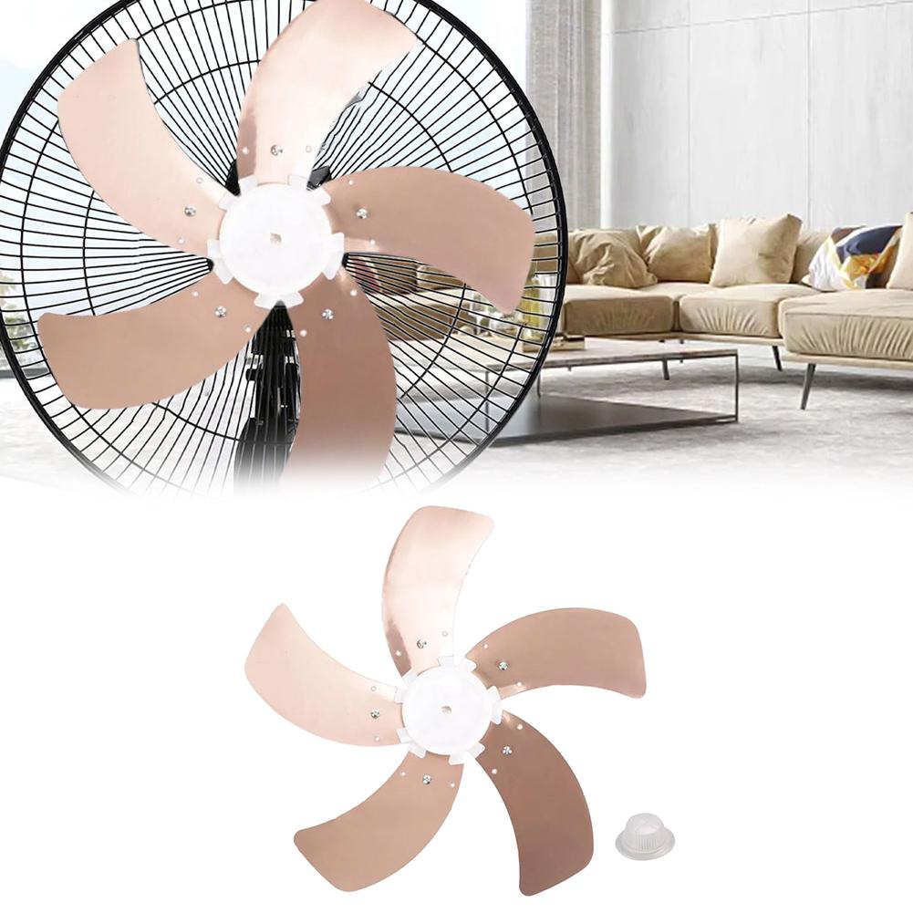 Replacement Fan Blades Crafted from Aluminum Metal Designed for Optimal Airflow and Noise Reduction Fits Various Fans