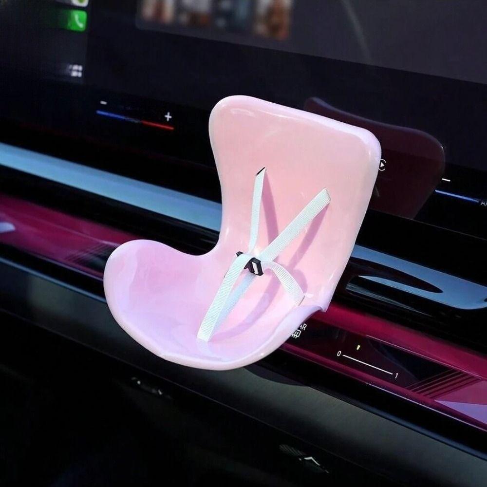 Plastic Doll Car Seat Durable Car Air Exhaust Decoration  Air Aromatreatment Decoration
