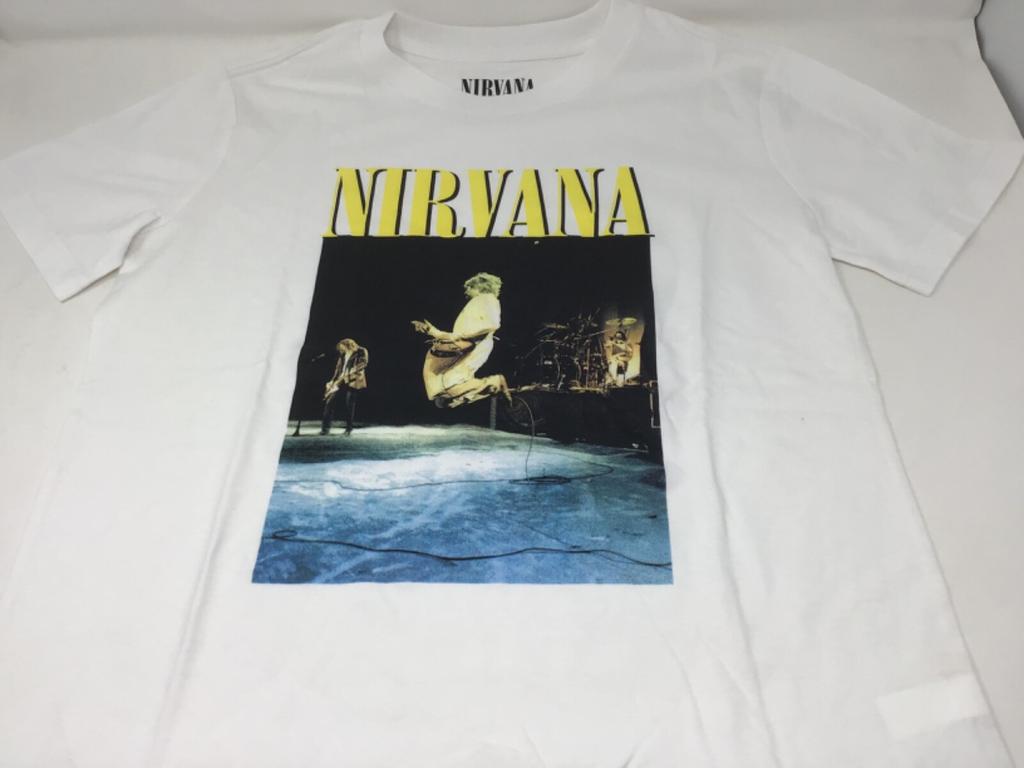 Nirvana Kurt Cobain White T-shirt M New