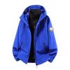 Men Women 3-in-1 Waterproof Windproof Hiking Jacket With Fleece Inner Layer Winter Outdoor Mountaineering