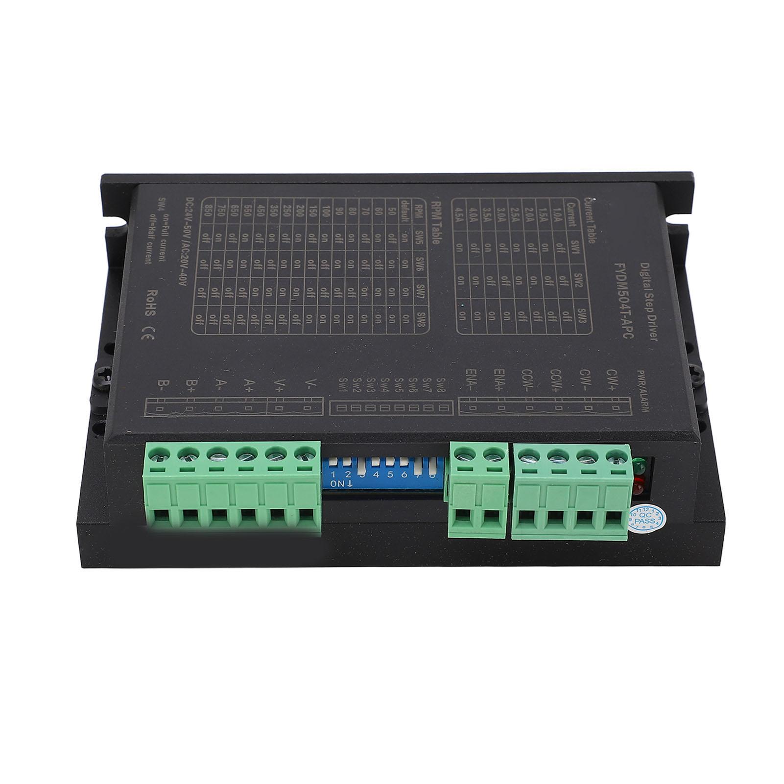 

Драйвер серводвигуна Кроковий драйвер 2 фази 42 57 86 кроків DC 2450 В змінного струму 2040 В для управління