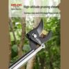 Delixi Telescopic Tree Pruner – High-Altitude Branch Scissors for Pruning and Picking Fruit