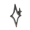 Cross Carabiner Keychain Zinc Alloy Silver Solid Construction Anti-Rust Crucifix Key Ring for Outdoor EDC Bag Pendant