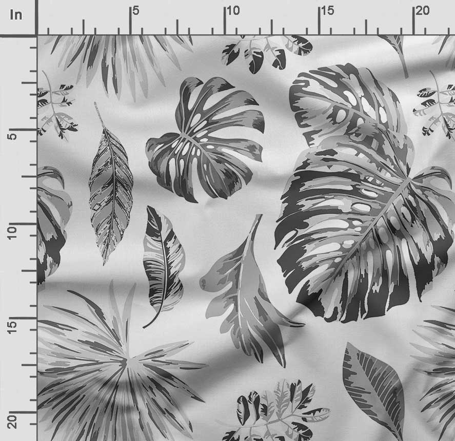 Soimoi Imprimare cu frunze, bumbac Cambric, țesătură de matlasare vândută pe oarde 42 inch lățime, țesătură de bumbac de greutate medie,