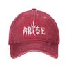 Fashion ARISE! 005 Solo Leveling Sung Jinwoo Baseball Cap Unisex Style Distressed Denim Headwear Running Golf Soft Caps Hat