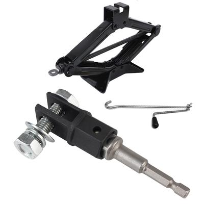 Wagenheber Hebezeuge Pleuelschraubenschlüssel Werkzeuge Scherenwagenheber Adapter Autozubehör Verwendung mit 1/2 Zoll Antrieb oder Schlagschrauber