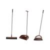 3x Broom and Dustpan Set Floor Wiper Multifunction Dust Brooms Set for Outdoor Kitchen Office Indoor Cleaning Accessories