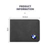 BAHD9 Auto Driver License Cover Suede Car Driving Documents Case Credit Card Holder For BMW F10 F13 F15 F16 F30 F34 F32 F31 E36 E60