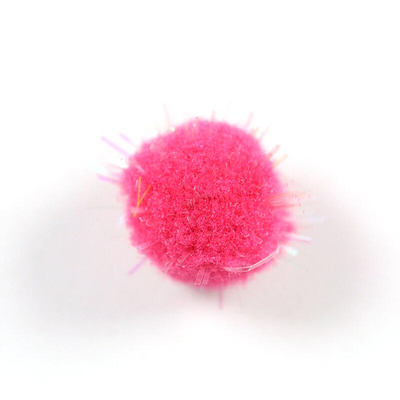 Bimoo 50pcs/bag 10mm Mix Color Flashing Fish Stimulator Ball Egg Fly Salmon Sabiki Attractor Bait Lure Krystal Glo Balls S