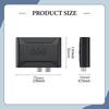 5.4 Audio Receiver Cordless Adapter Plug and Play Rechargeable RCA Adapters USB Stereo Music